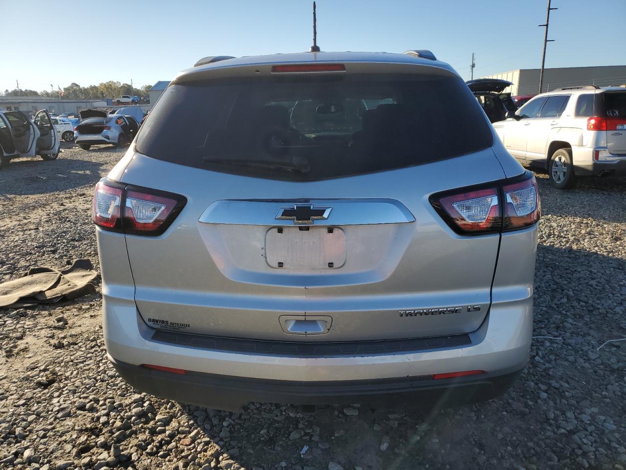2015 Chevrolet Traverse VIN 1GNKRFED6FJ336503 Copart auction photo, all over damage thumbnail 6