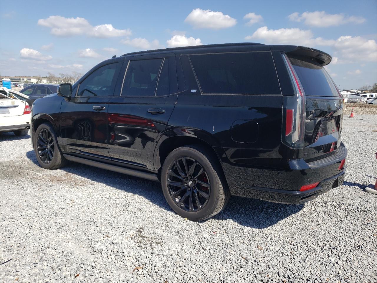 2022 Cadillac Escalade VIN 1GYS4FKL9NR138446 Copart auction photo, water/flood damage thumbnail 2