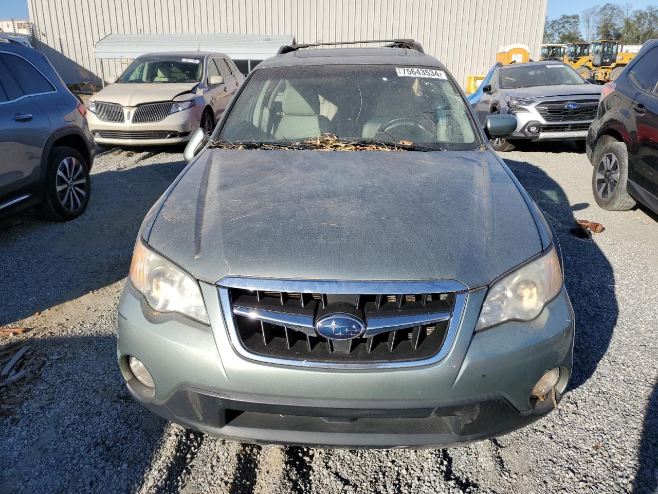 2020 Subaru Outback VIN 4S4BP66C797324197 Copart auction photo, top/roof damage thumbnail 5