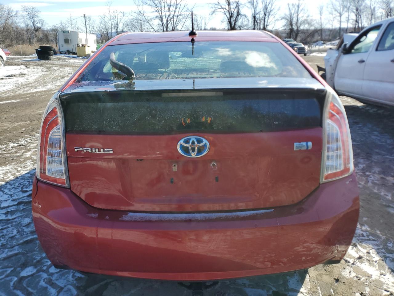 2014 Toyota Prius VIN JTDKN3DU8E0359726 Copart auction photo, front end damage thumbnail 6
