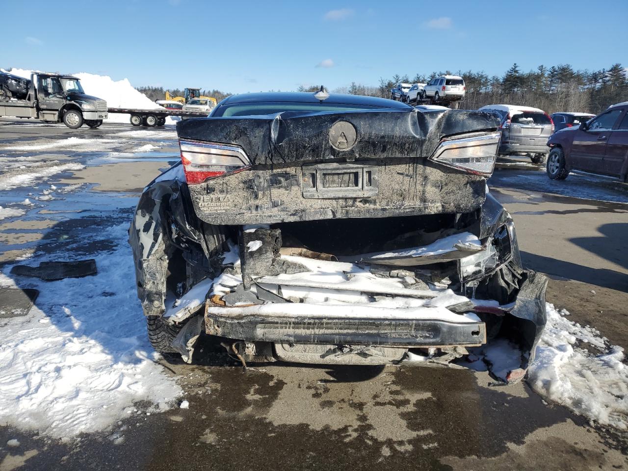 2015 Volkswagen Jetta VIN 3VW2K7AJ0FM226853 Copart auction photo, rear end / side damage thumbnail 6