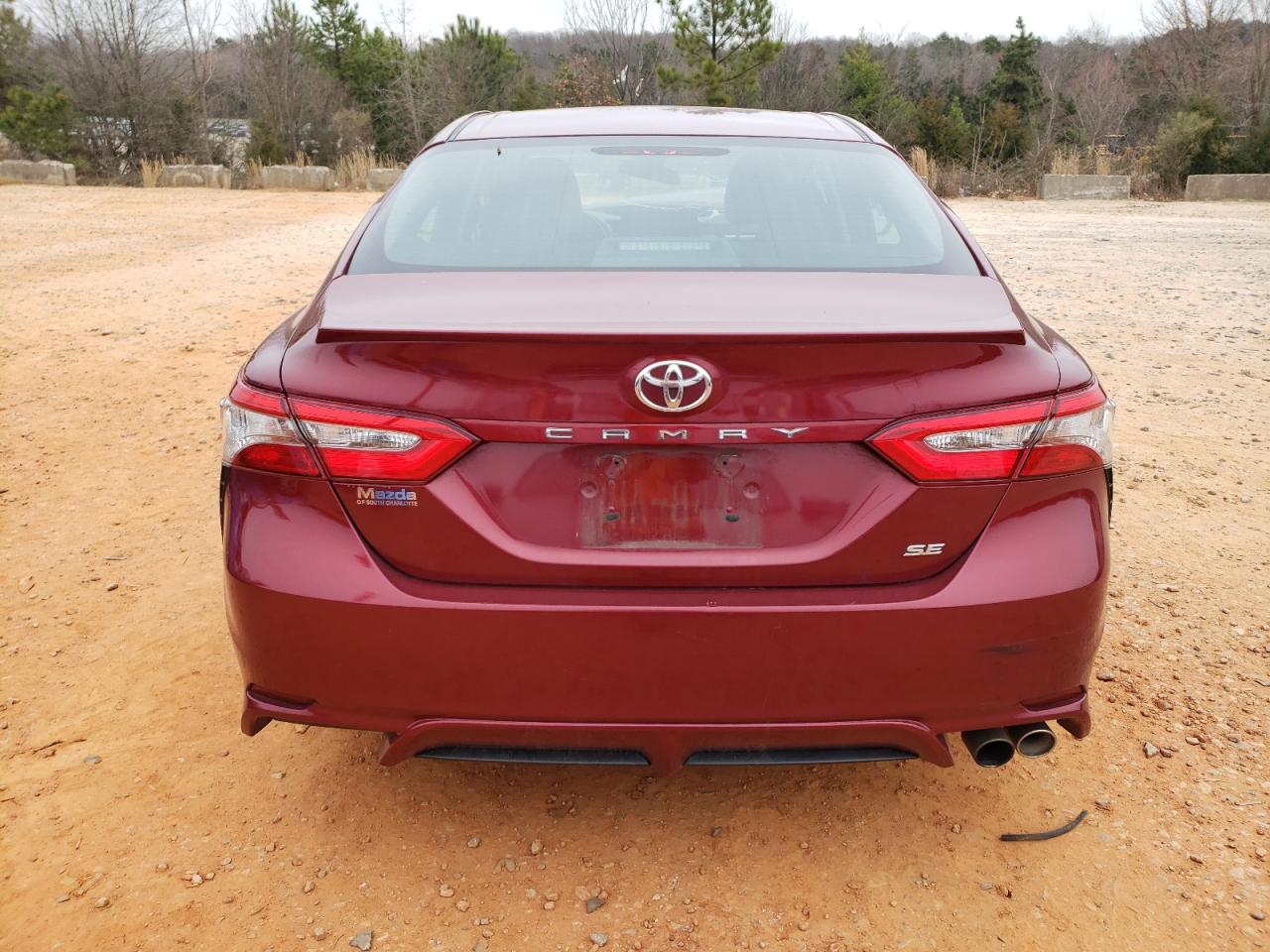 2018 Toyota Camry VIN 4T1B11HK2JU541056 Copart auction photo, front end / rear end damage thumbnail 6