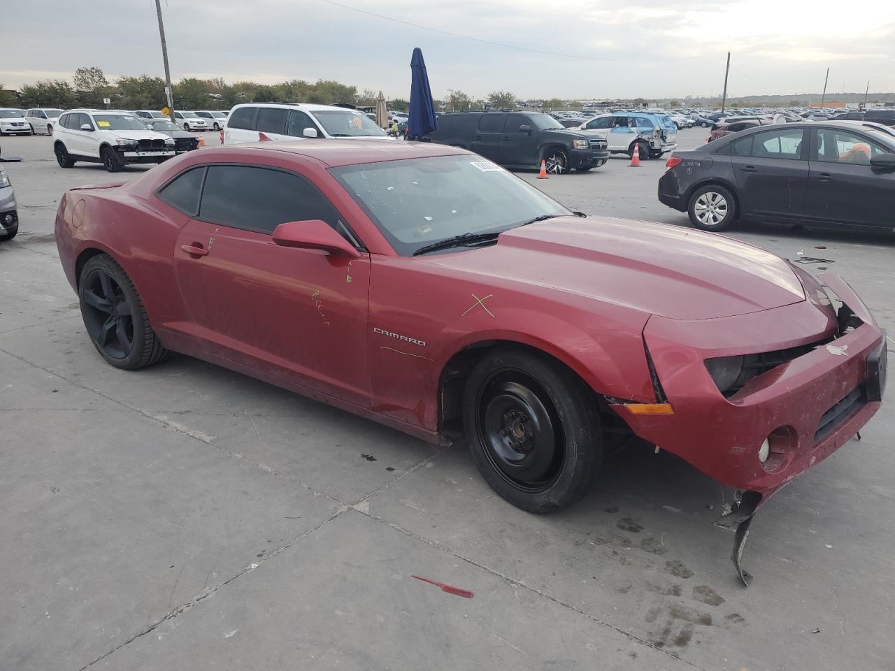 2012 Chevrolet Camaro VIN 2G1FB1E32C9202452 Copart auction photo, front end damage thumbnail 4