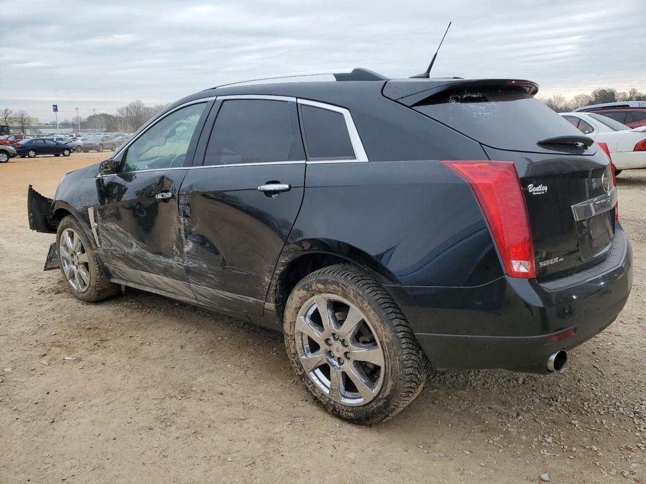 2012 Cadillac SRX VIN 3GYFNFE39CS590613 Copart auction photo, front end / side damage thumbnail 2