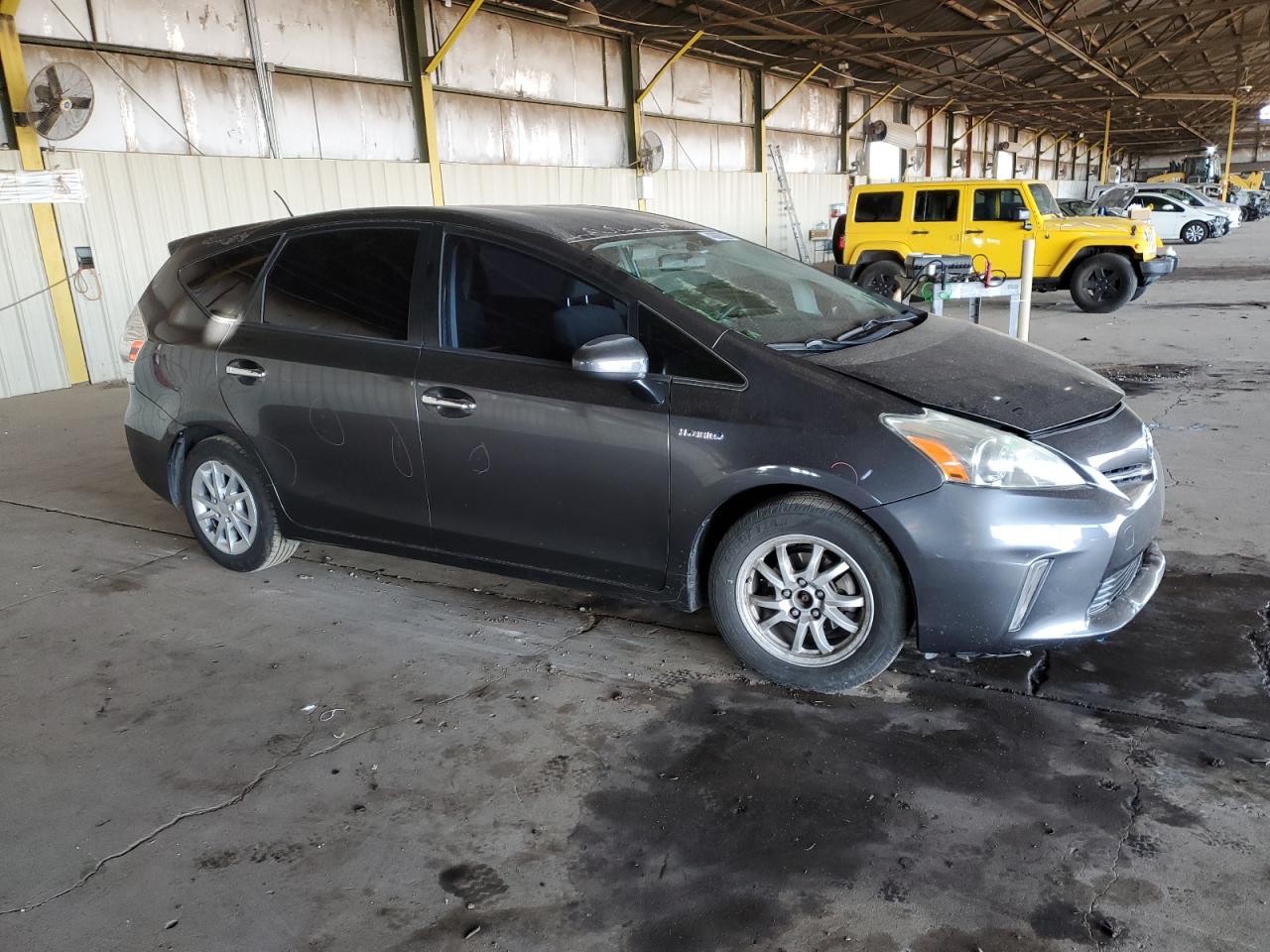 2014 Toyota Prius VIN JTDZN3EU3E3329755 Copart auction photo, front end damage thumbnail 4