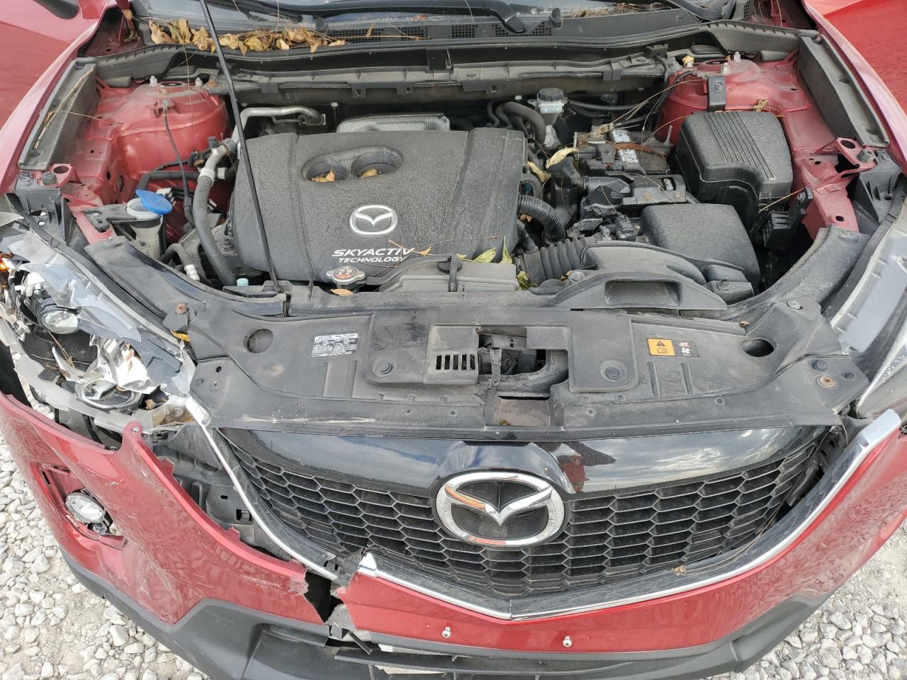 2014 Mazda CX-5 VIN JM3KE4CY7E0404348 Copart auction photo, front end damage thumbnail 14
