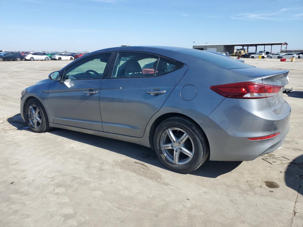 2018 Hyundai Elantra VIN KMHD74LF2JU451554 Copart auction photo, normal wear damage thumbnail 2