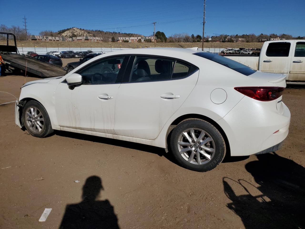 2016 Mazda 3 VIN JM1BM1X70G1287530 Copart auction photo, front end damage thumbnail 2