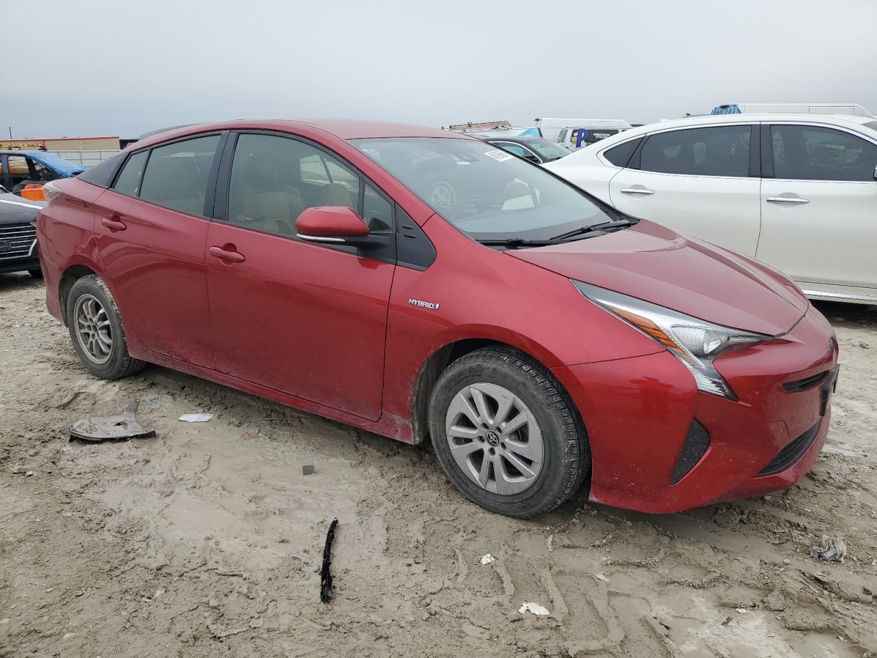 2017 Toyota Prius VIN JTDKBRFU4H3535019 Copart auction photo, rear end damage thumbnail 4
