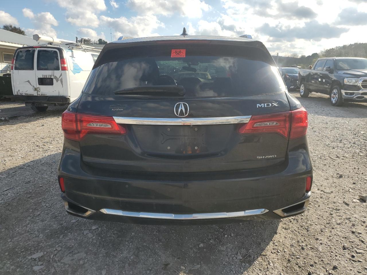 2019 Acura MDX VIN 5J8YD4H89KL011123 Copart auction photo, mechanical / all over damage thumbnail 6