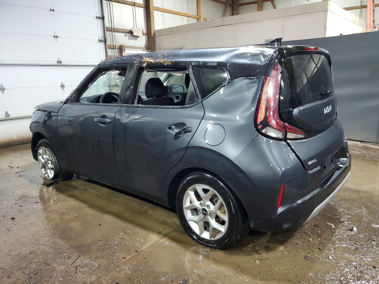 2023 KIA Soul VIN KNDJ23AU7P7878883 Copart auction photo, rollover / all over damage thumbnail 2