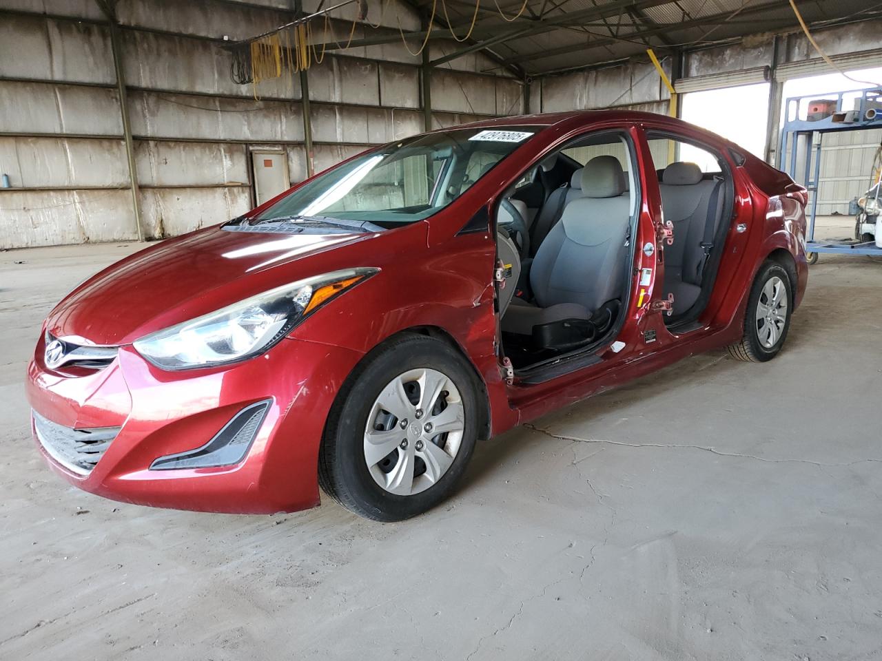 2016 Hyundai Elantra VIN 5NPDH4AE9GH697158