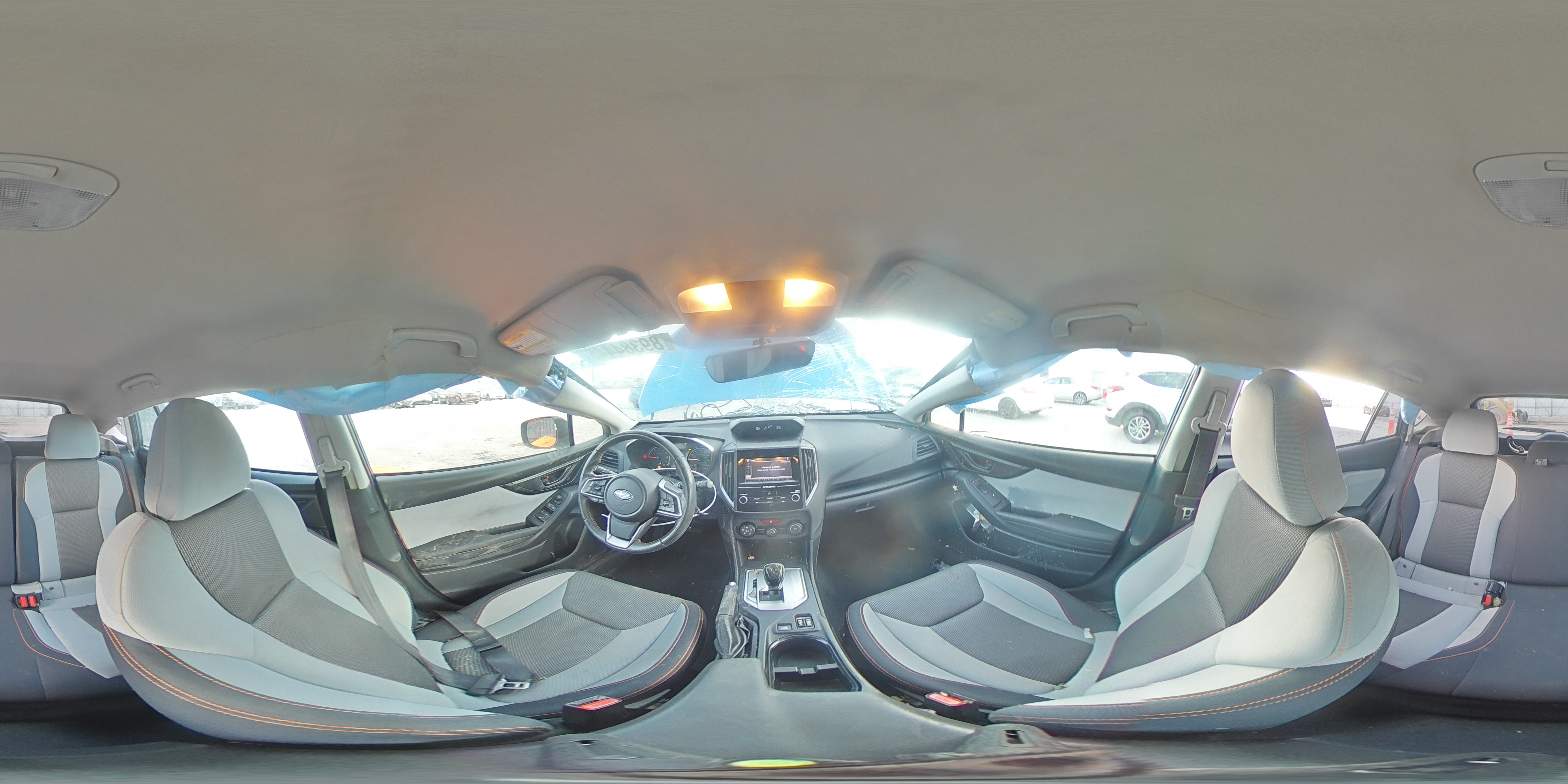 2018 Subaru XV VIN JF2GTABC2JH214897 Copart auction photo, rollover damage thumbnail 12