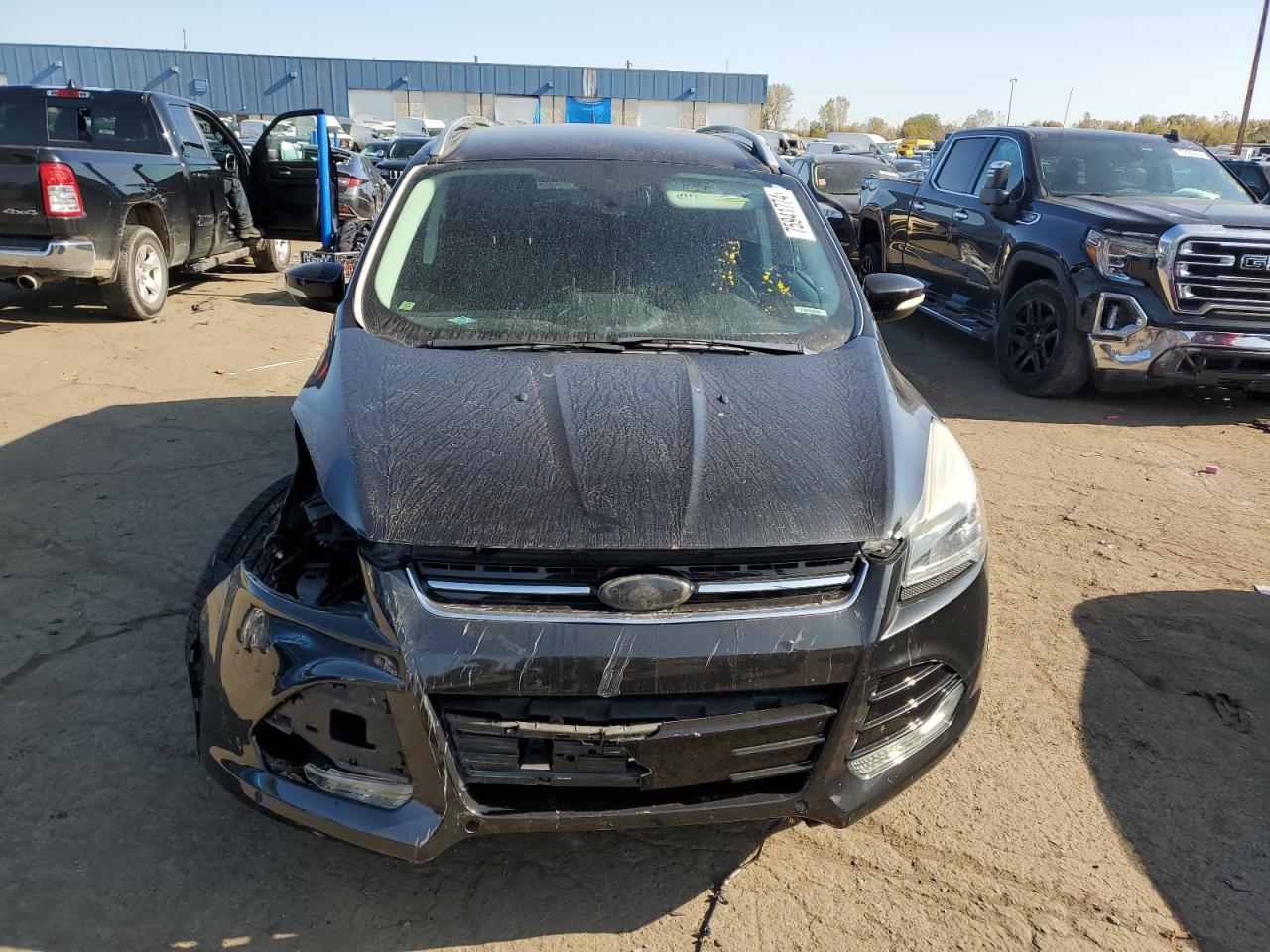2015 Ford Escape VIN 1FMCU0JX9FUB79908 Copart auction photo, front end damage thumbnail 3