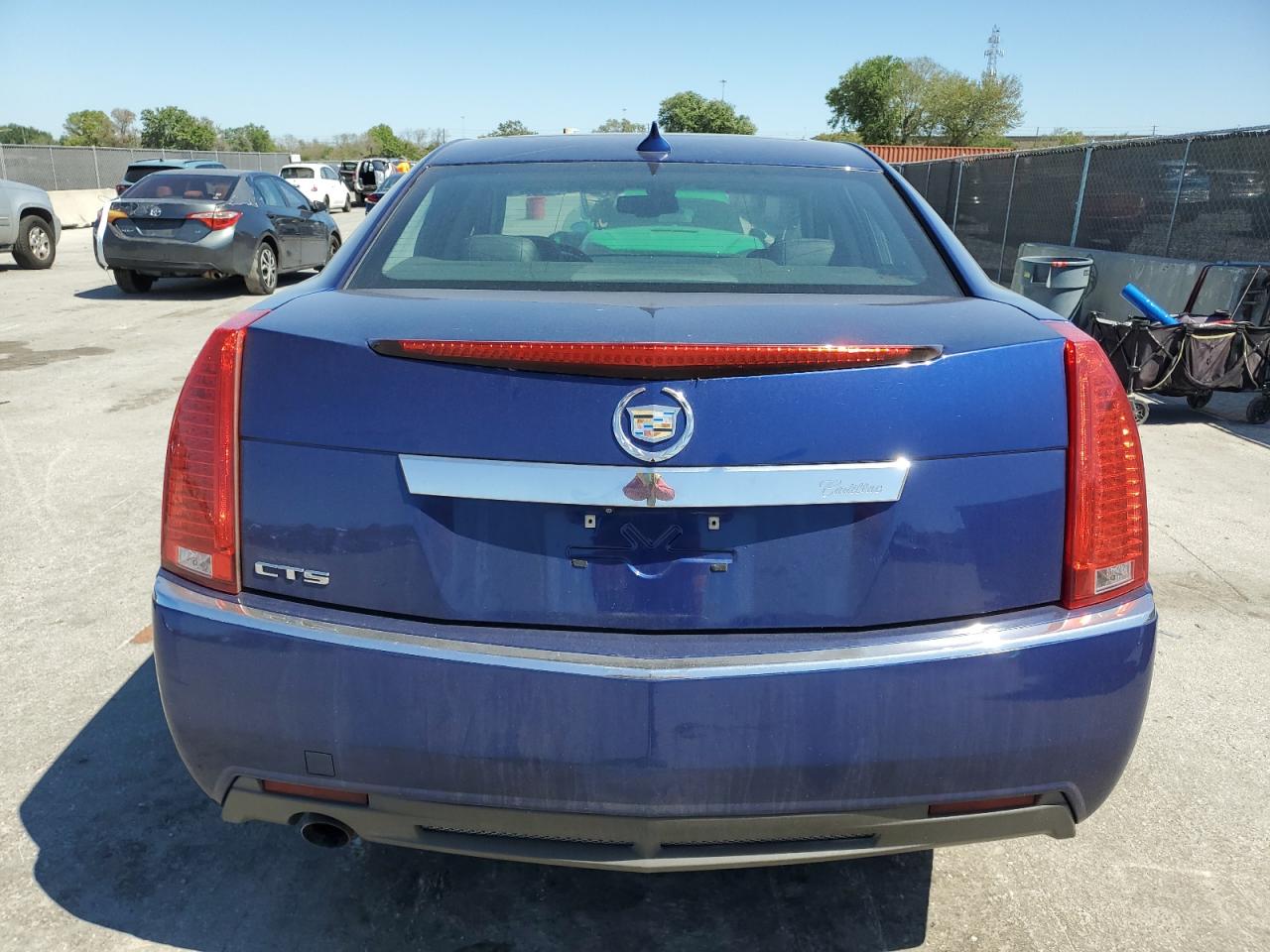 2012 Cadillac CTS VIN 1G6DE5E56C0157026 Copart auction photo, side damage thumbnail 6