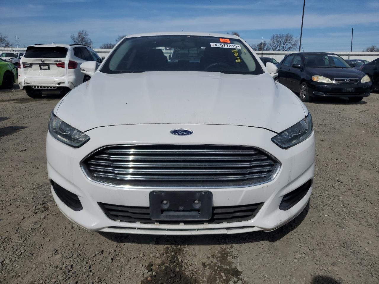 2016 Ford Fusion VIN 3FA6P0LU8GR316122 Copart auction photo, side / rear end damage thumbnail 5