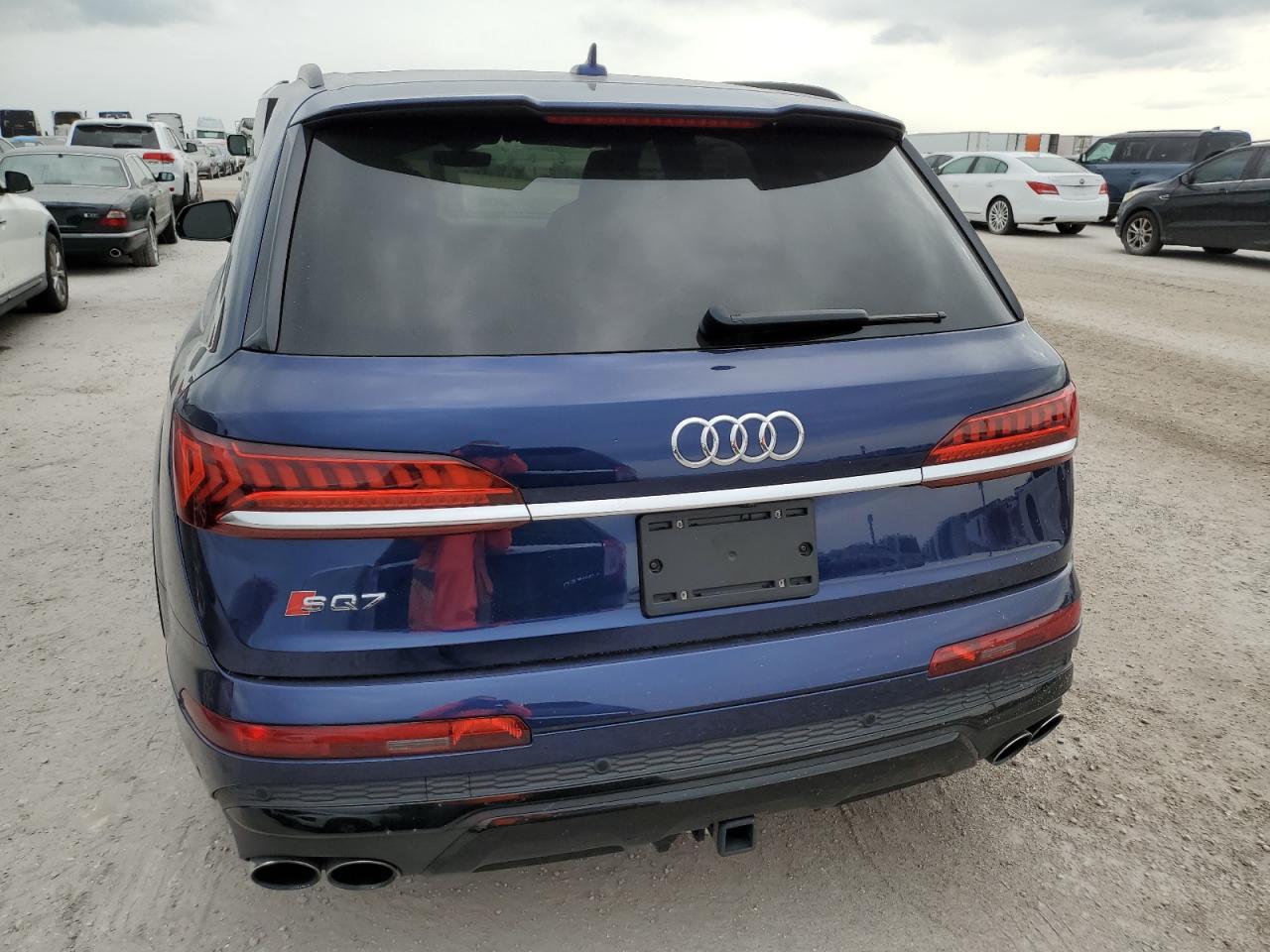 2021 Audi SQ7 VIN WA1VWBF7XMD011987 Copart auction photo, water/flood damage thumbnail 6