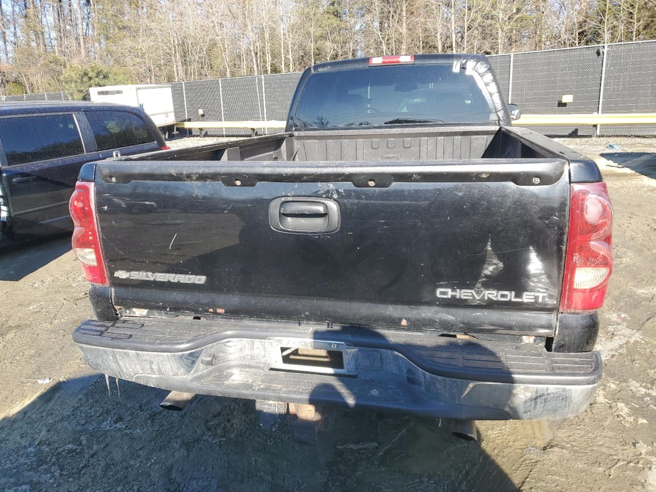 2003 Chevrolet Silverado VIN 1GCEK19T93E329659 Copart auction photo, side damage thumbnail 6