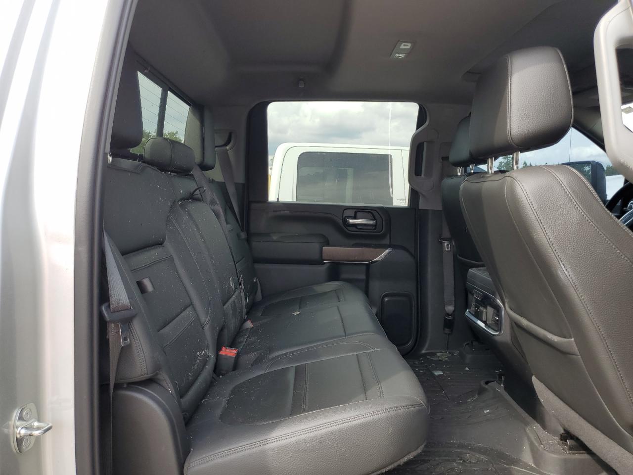 2020 GMC Sierra VIN 1GT49REY0LF244775 Copart auction photo, burn - engine damage thumbnail 10
