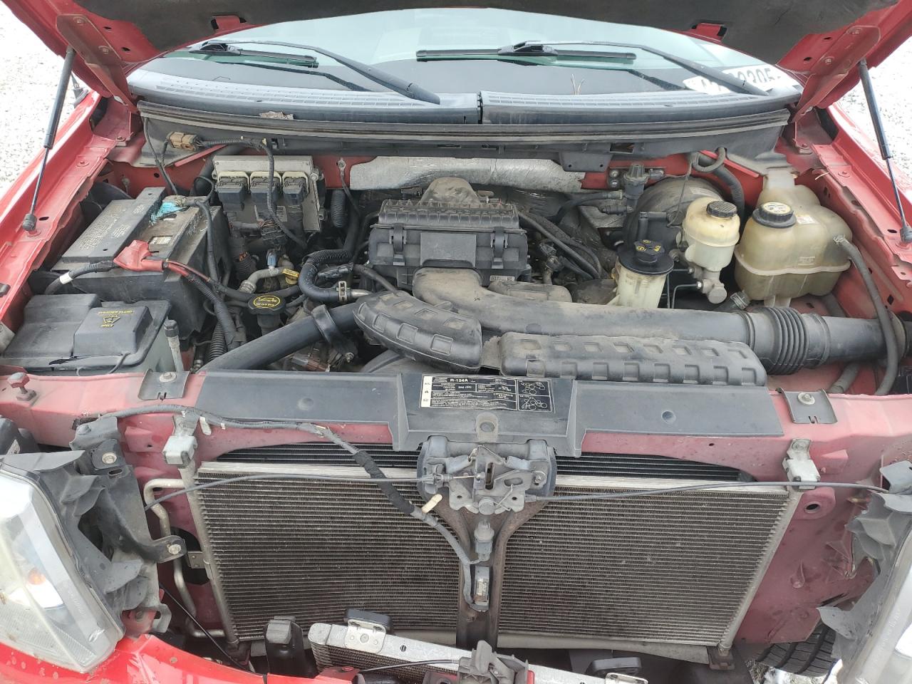 2008 Ford F-150 VIN 1FTPW12V98KB23372 Copart auction photo, front end damage thumbnail 11