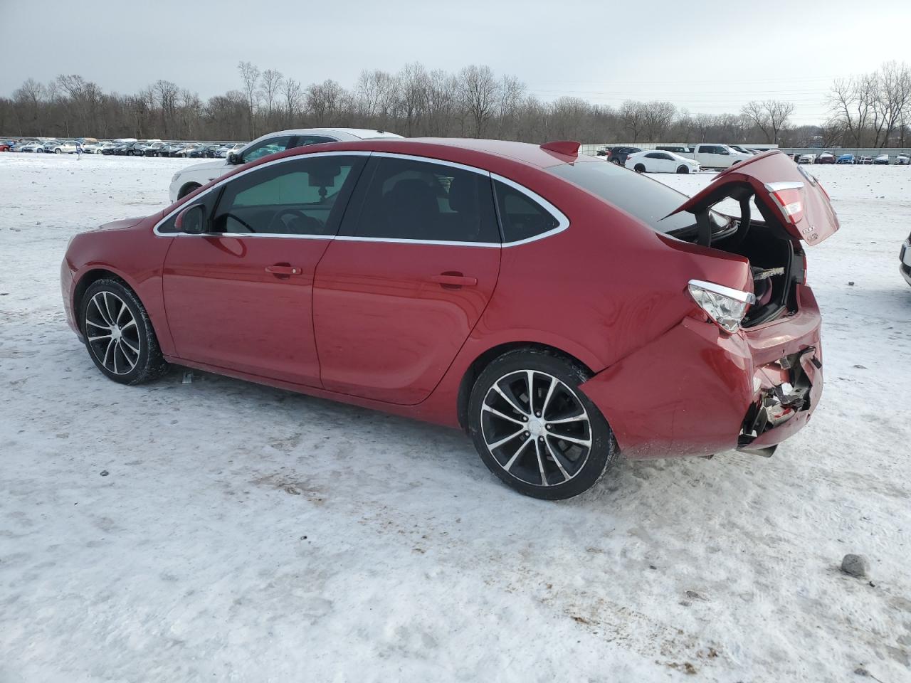 2016 Buick Verano VIN 1G4PW5SK8G4127120 Copart auction photo, rear end / frame damage damage thumbnail 2
