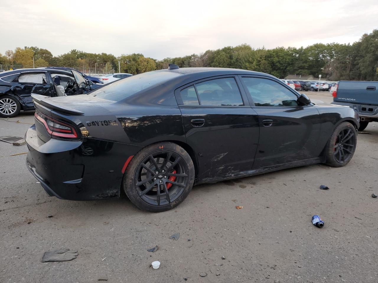 2019 Dodge Charger VIN 2C3CDXGJ2KH661234 Copart auction photo, front end damage thumbnail 3