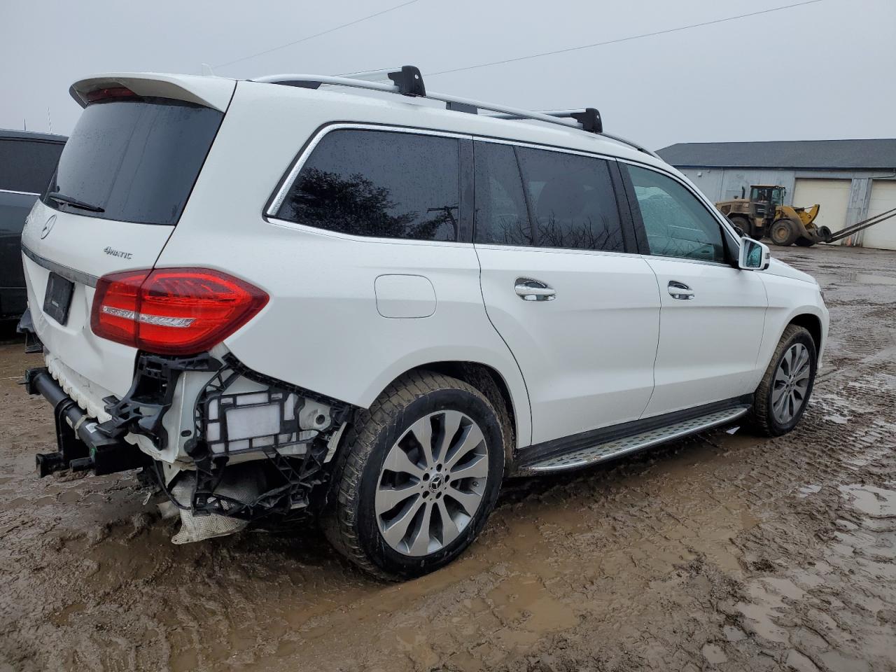 2019 Mercedes-Benz GLS-klasse VIN 4JGDF6EE1KB224436 Copart auction photo, rear end / minor dent/scratches damage thumbnail 3