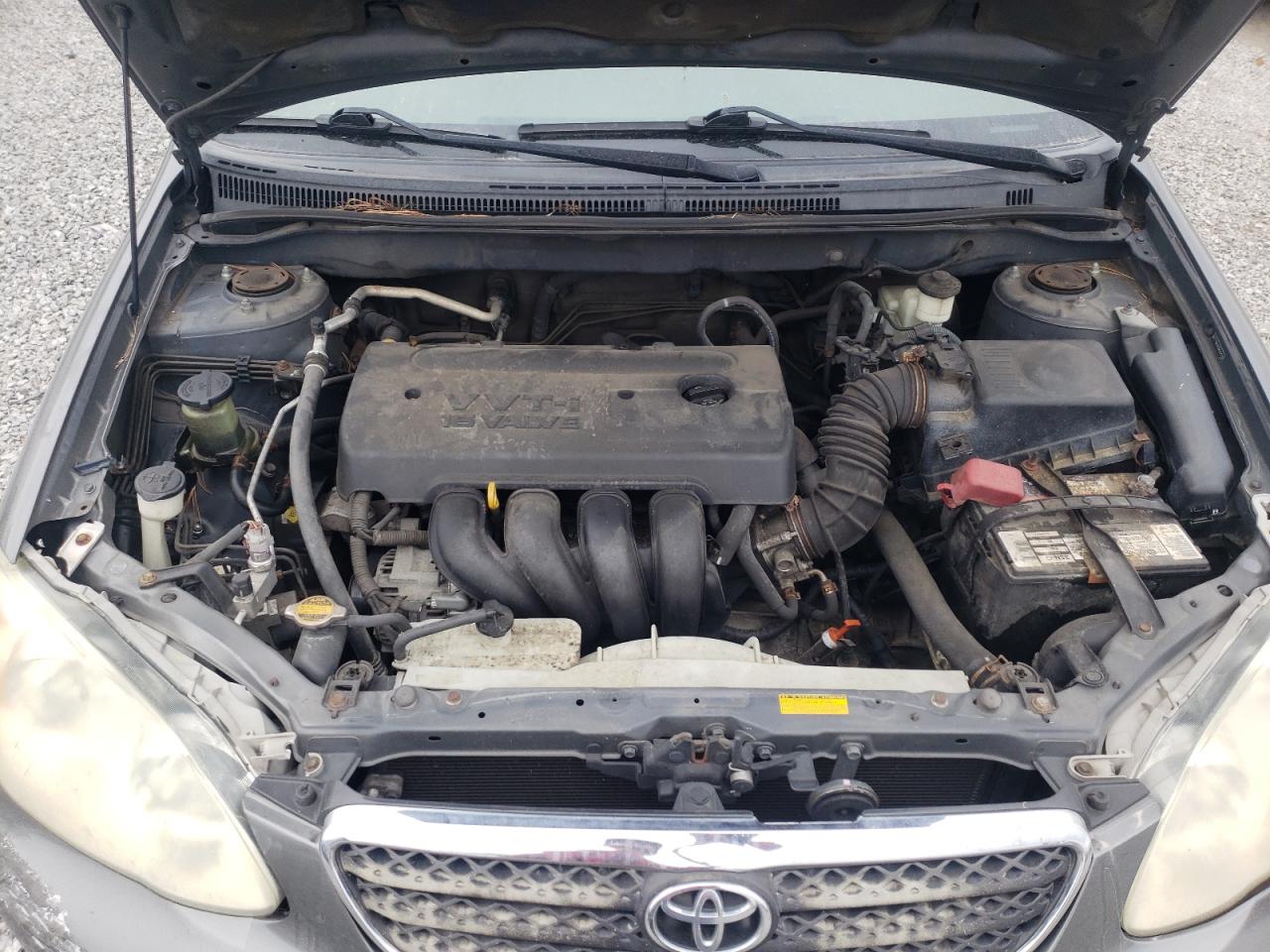 2008 Toyota Corolla VIN 2T1BR30E68C931700 Copart auction photo, rear end damage thumbnail 11