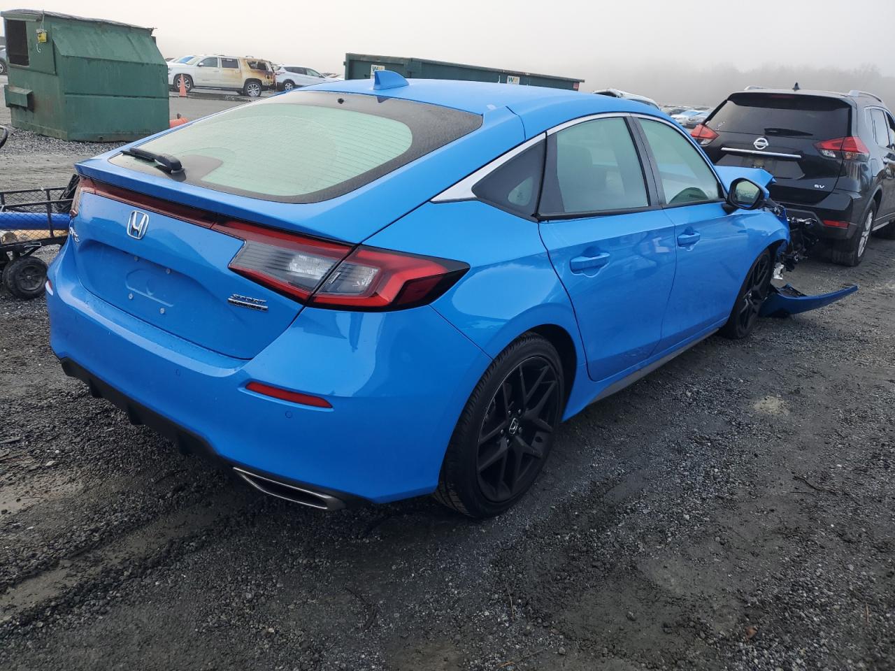 2022 Honda Civic VIN 19XFL1H85NE022172 Copart auction photo, front end damage thumbnail 3