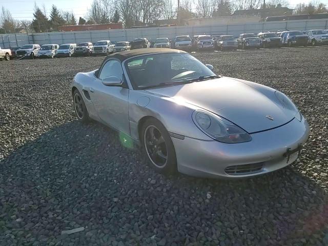 1997 Porsche Boxster VIN WP0CA298XVS622745 Copart auction photo, side damage thumbnail 10