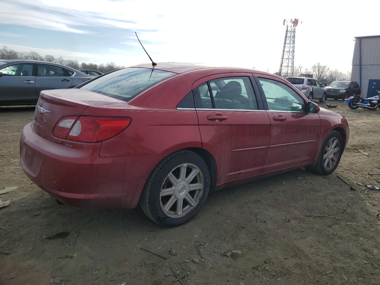 2007 Chrysler Sebring VIN 1C3LC56R27N526848 Copart auction photo, front end / minor dent/scratches damage thumbnail 3