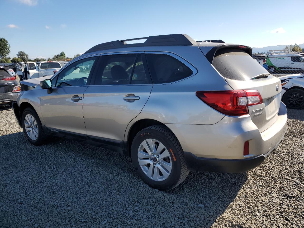 2015 Subaru Outback VIN 4S4BSACCXF3345506 Copart auction photo, front end / undercarriage damage thumbnail 2