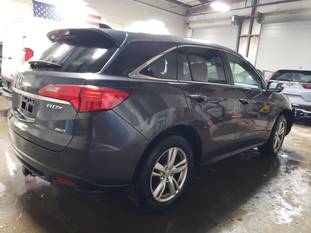 2014 Acura RDX VIN 5J8TB4H55EL023800 Copart auction photo, front end damage thumbnail 3