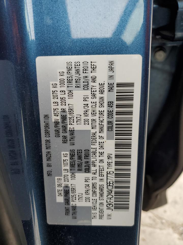 2019 Mazda CX-5 VIN JM3KFACM4K0657776 Copart auction photo, all over damage thumbnail 14