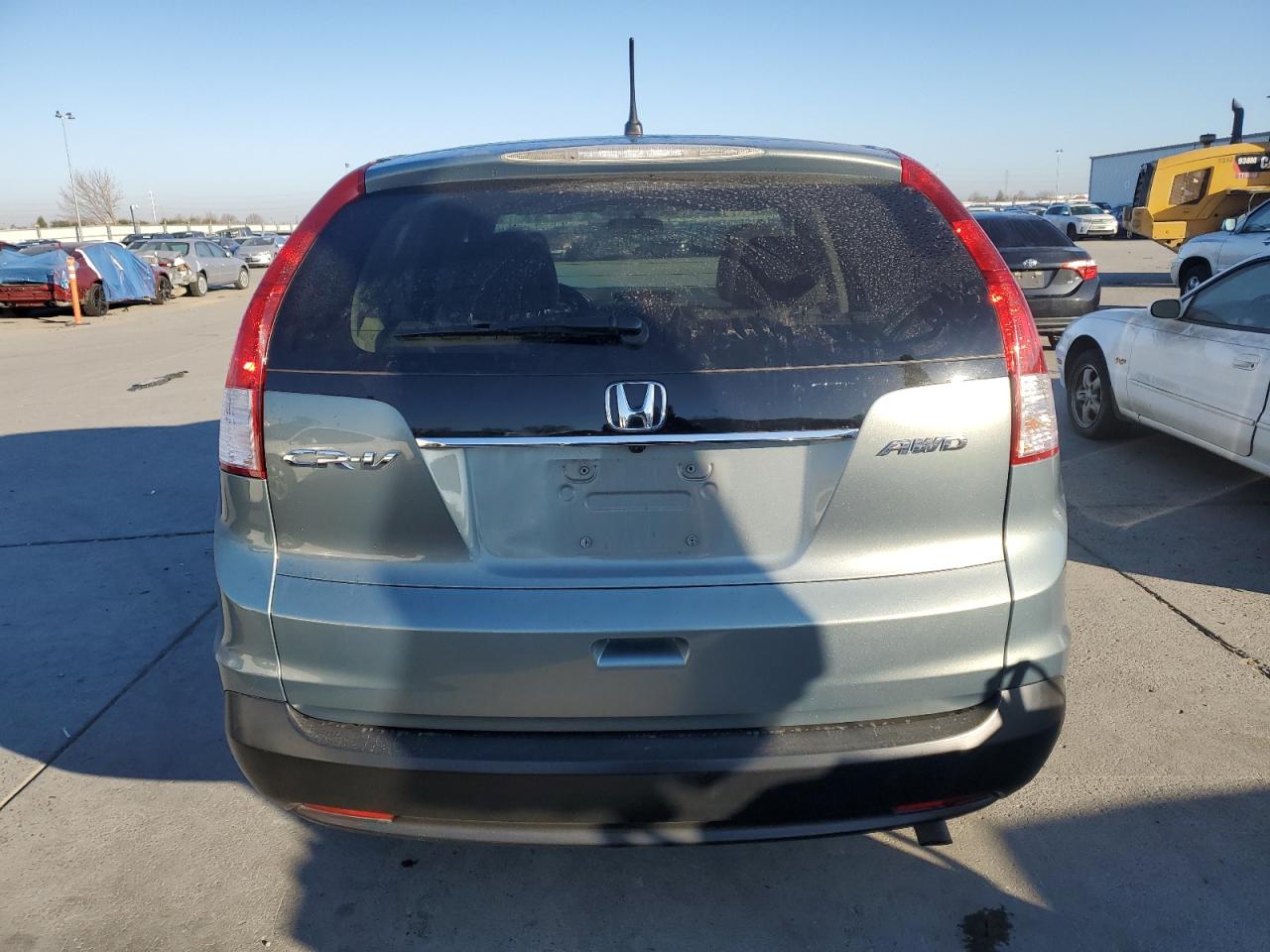 2012 Honda CR-V VIN JHLRM4H50CC028468 Copart auction photo, side damage thumbnail 6
