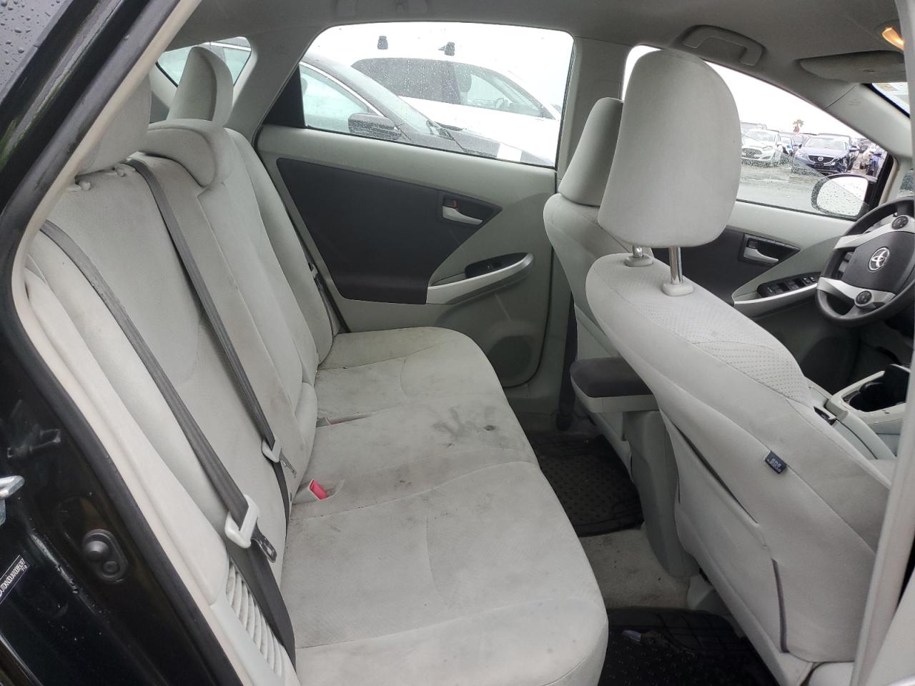 2010 Toyota Prius VIN JTDKN3DUXA0085097 Copart auction photo, vandalism damage thumbnail 10