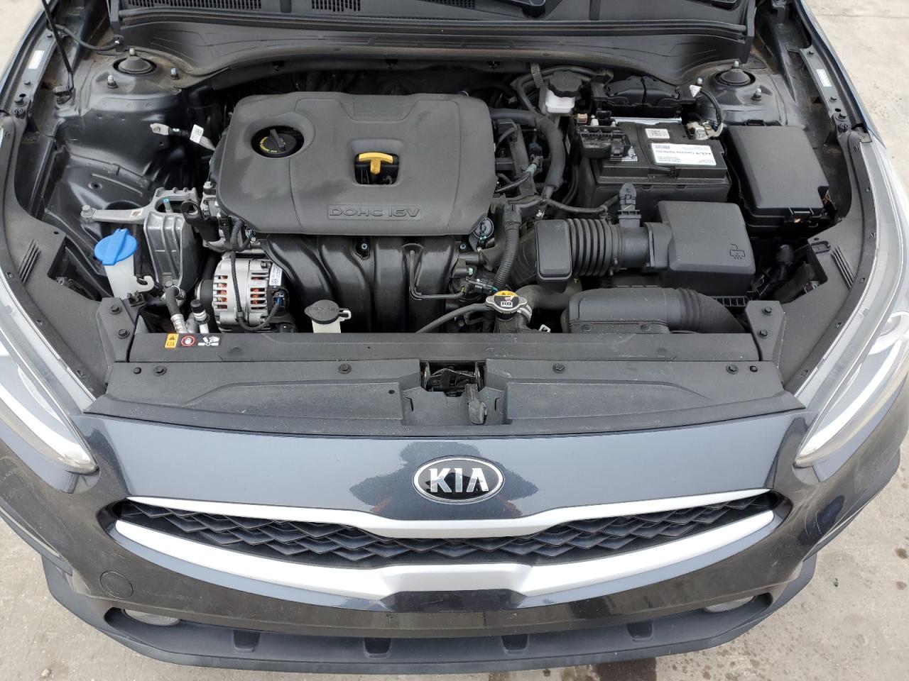 2021 KIA Forte VIN 3KPF24AD0ME320137 Copart auction photo, rear end / hail damage thumbnail 11