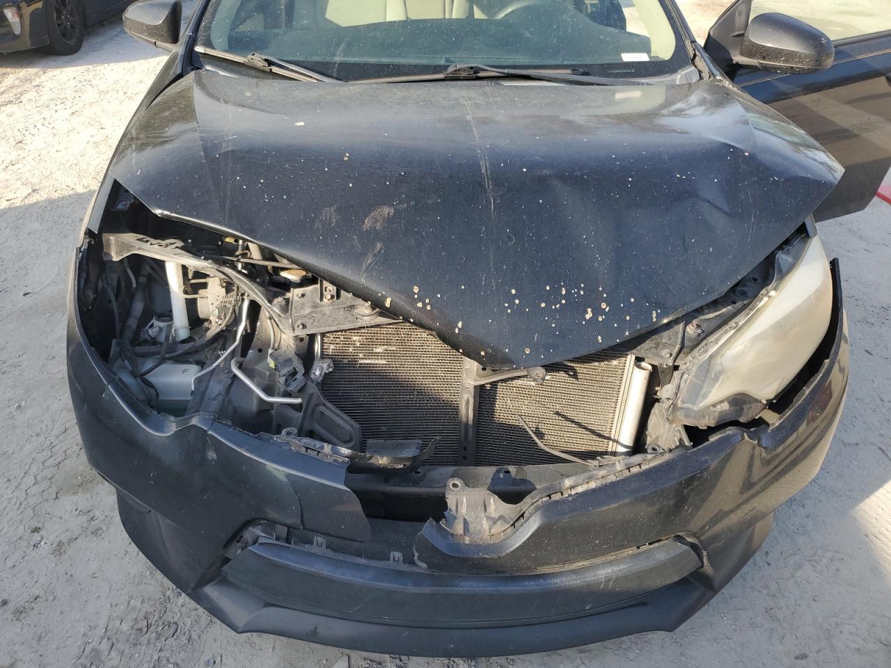 2014 Toyota Corolla VIN 2T1BURHE4EC057008 Copart auction photo, all over damage thumbnail 11