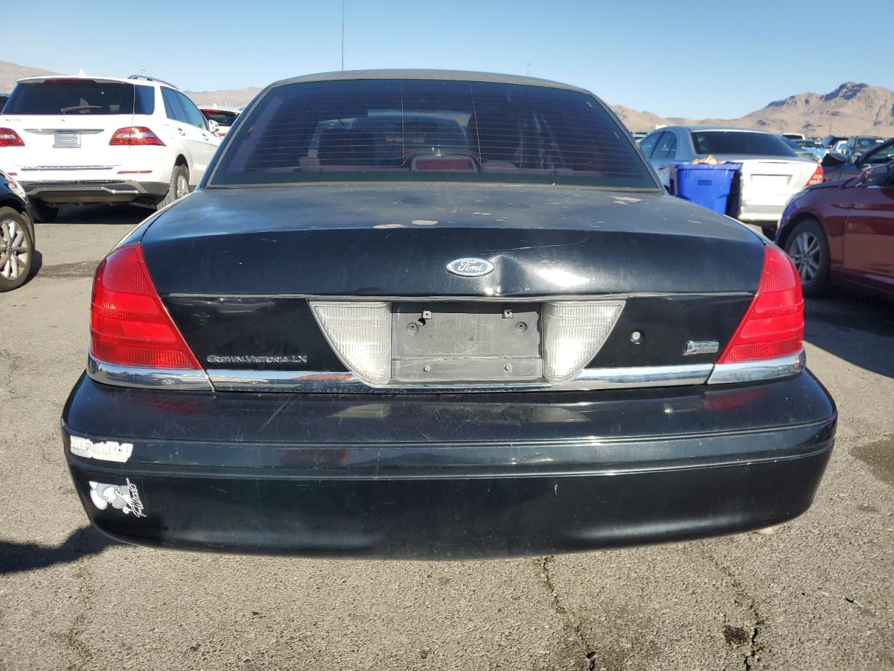 2011 Ford Crown Victoria VIN 2FABP7EVXBX165596 Copart auction photo, rear end damage thumbnail 6