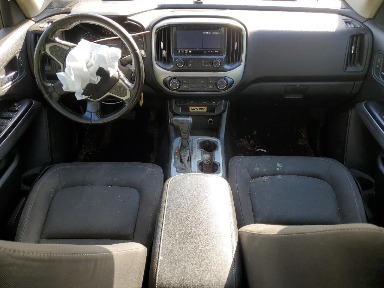 2019 Chevrolet Colorado VIN 1GCGTCEN7K1118166 Copart auction photo, rear end / front end damage thumbnail 8