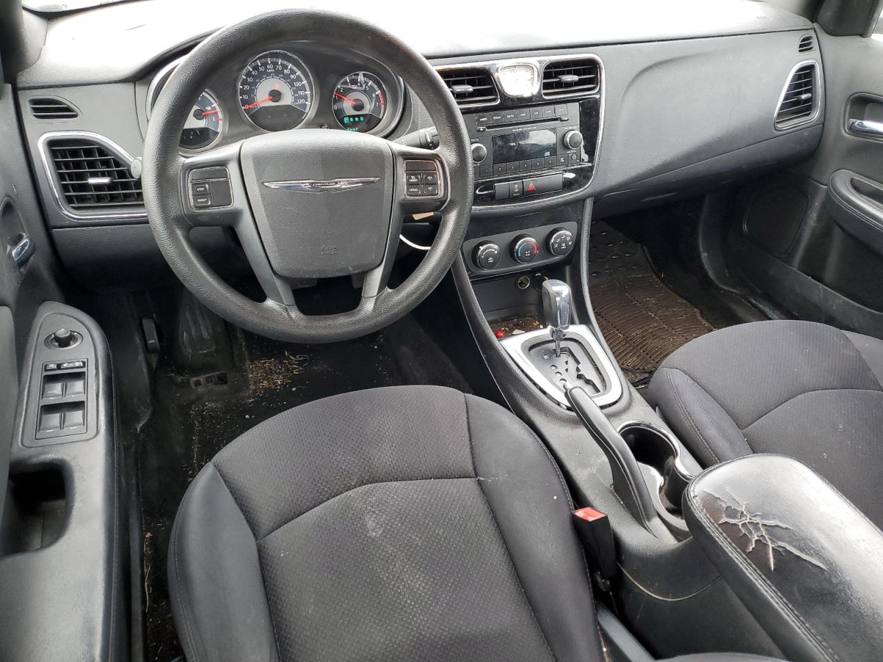2012 Chrysler 200 VIN 1C3CCBAB8CN292315 Copart auction photo, front end damage thumbnail 8