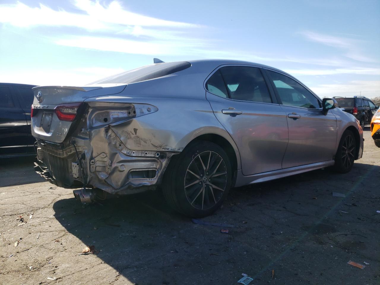 2023 Toyota Camry VIN 4T1T11AK2PU722309 Copart auction photo, rear end damage thumbnail 3