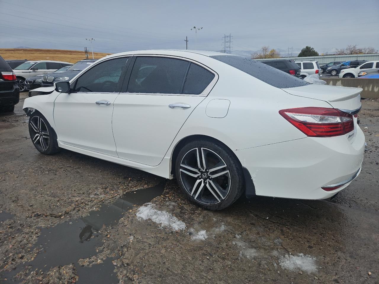 2016 Honda Accord VIN 1HGCR2F59GA031190 Copart auction photo, front end damage thumbnail 2