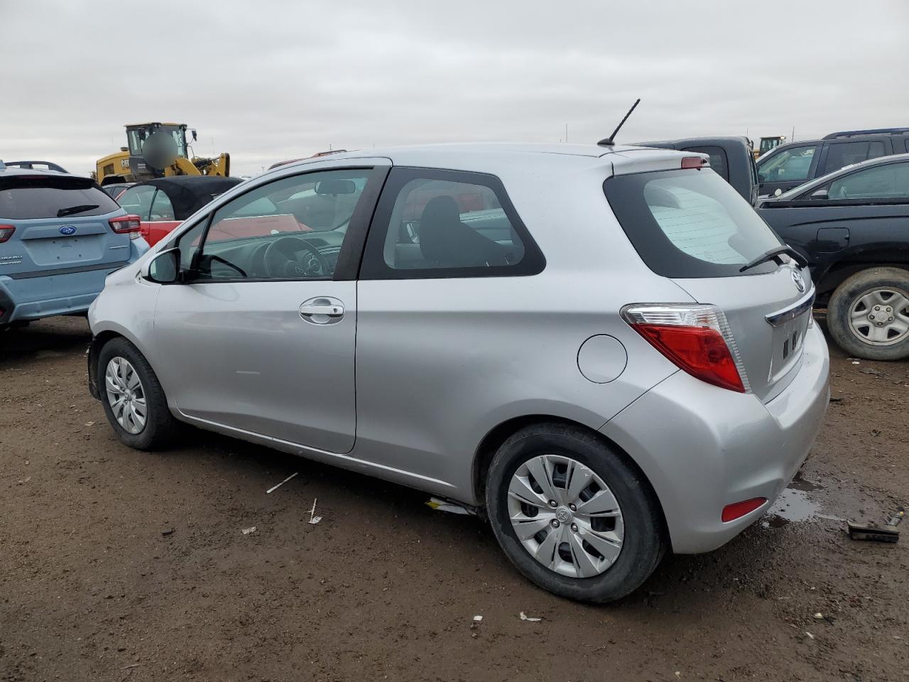2014 Toyota Yaris VIN VNKJTUD36EA006305 Copart auction photo, front end damage thumbnail 2