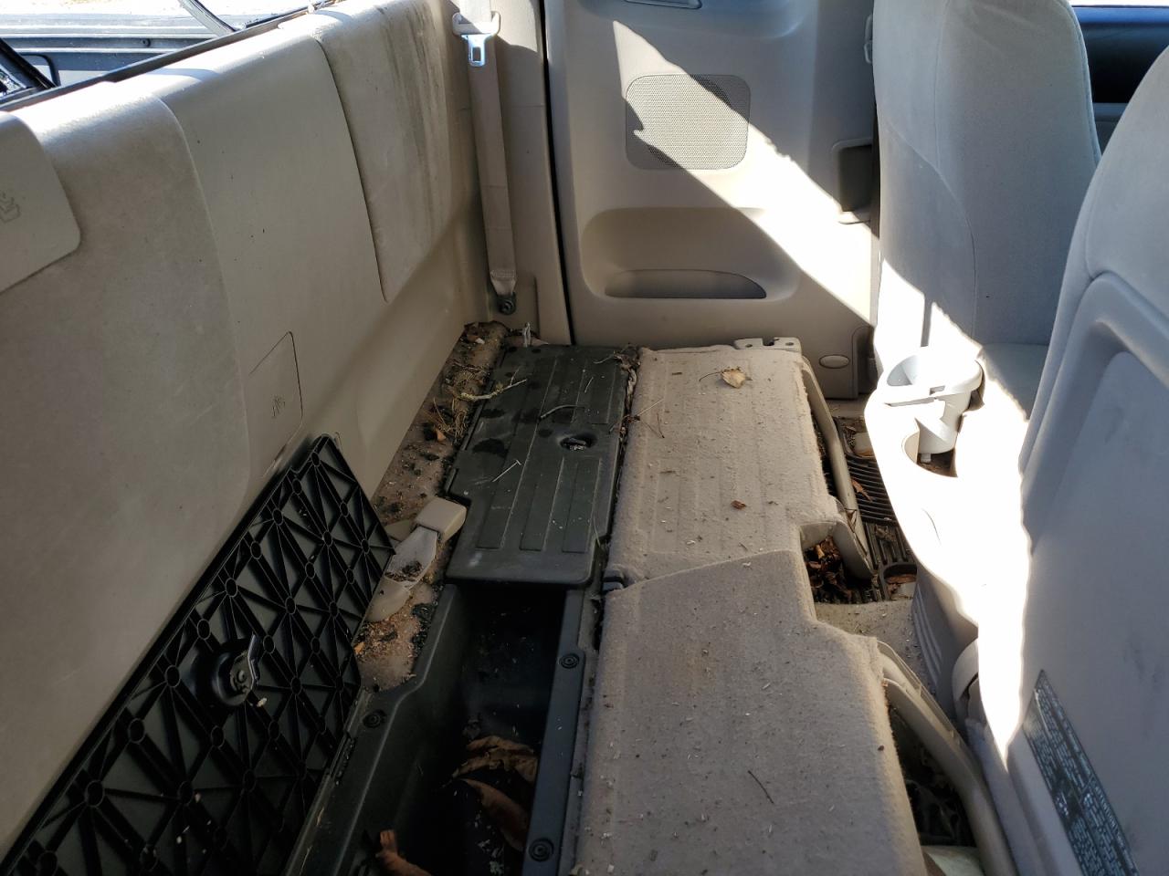2007 Toyota Tacoma VIN 5TETU62N57Z467521 Copart auction photo, top/roof damage thumbnail 10