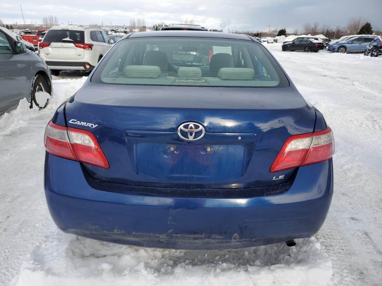 2007 Toyota Camry VIN 4T1BE46K27U140866 Copart auction photo, rear end / side damage thumbnail 6