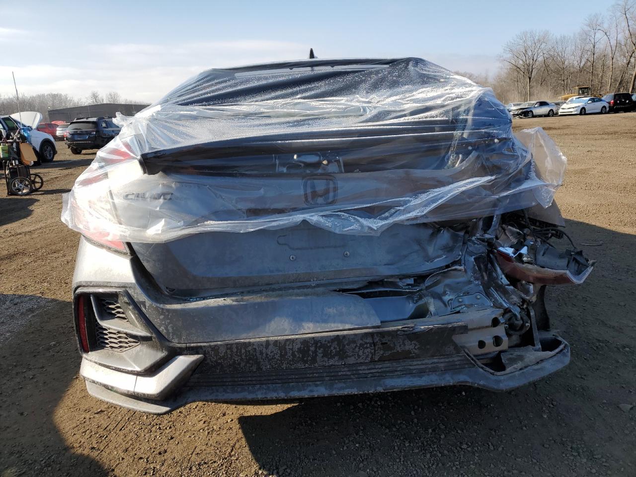 2020 Honda Civic VIN SHHFK7H60LU423235 Copart auction photo, rear end / front end damage thumbnail 6