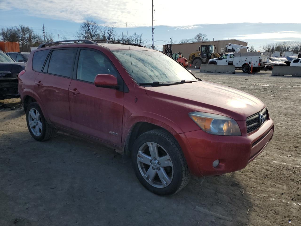 2008 Toyota RAV 4 VIN JTMBD32V686086687 Copart auction photo, rear end damage thumbnail 4