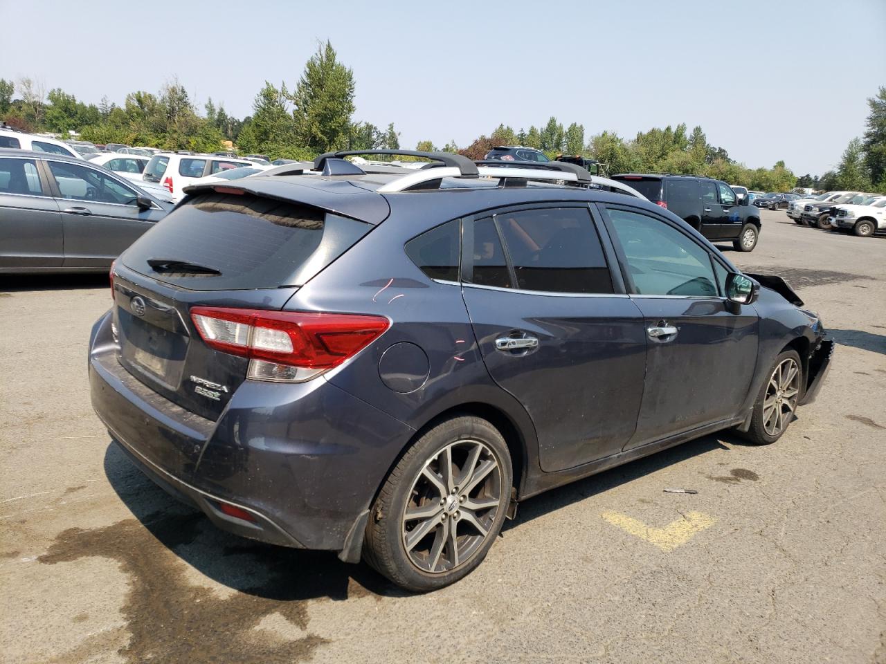 2017 Subaru Impreza VIN 4S3GTAU61H3743738 Copart auction photo, front end damage thumbnail 3