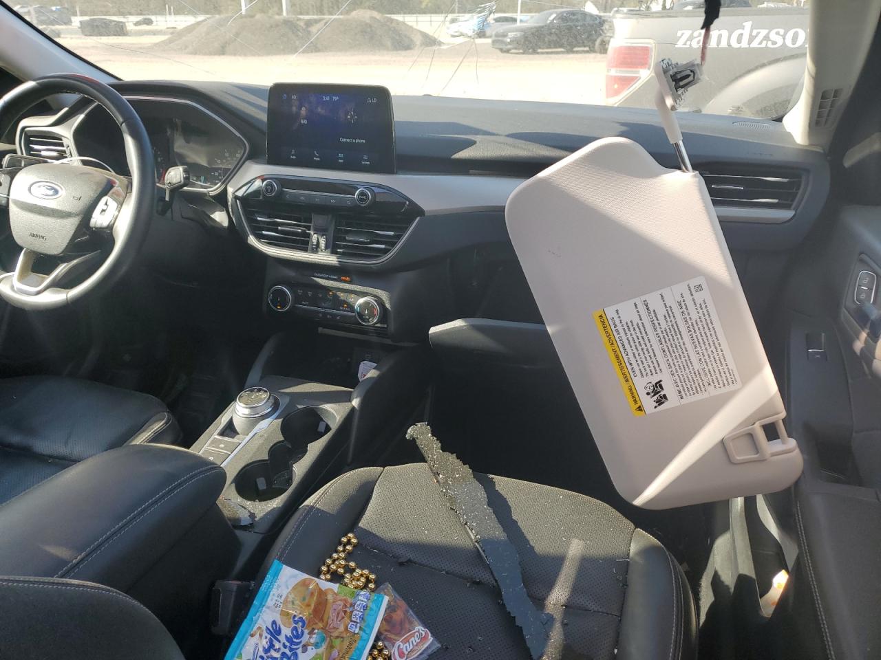 2022 Ford Escape VIN 1FMCU9H64NUA72765 Copart auction photo, top/roof damage thumbnail 8